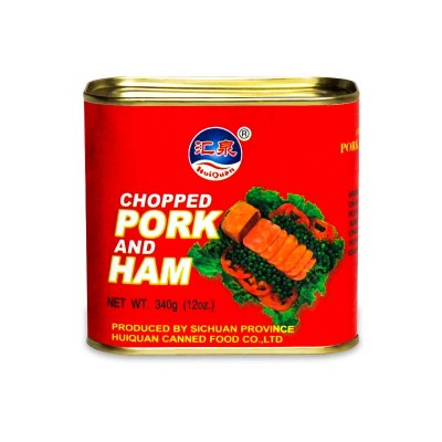 Easy Open Lid Custom Ham Canned Pork Luncheon Meat Canned